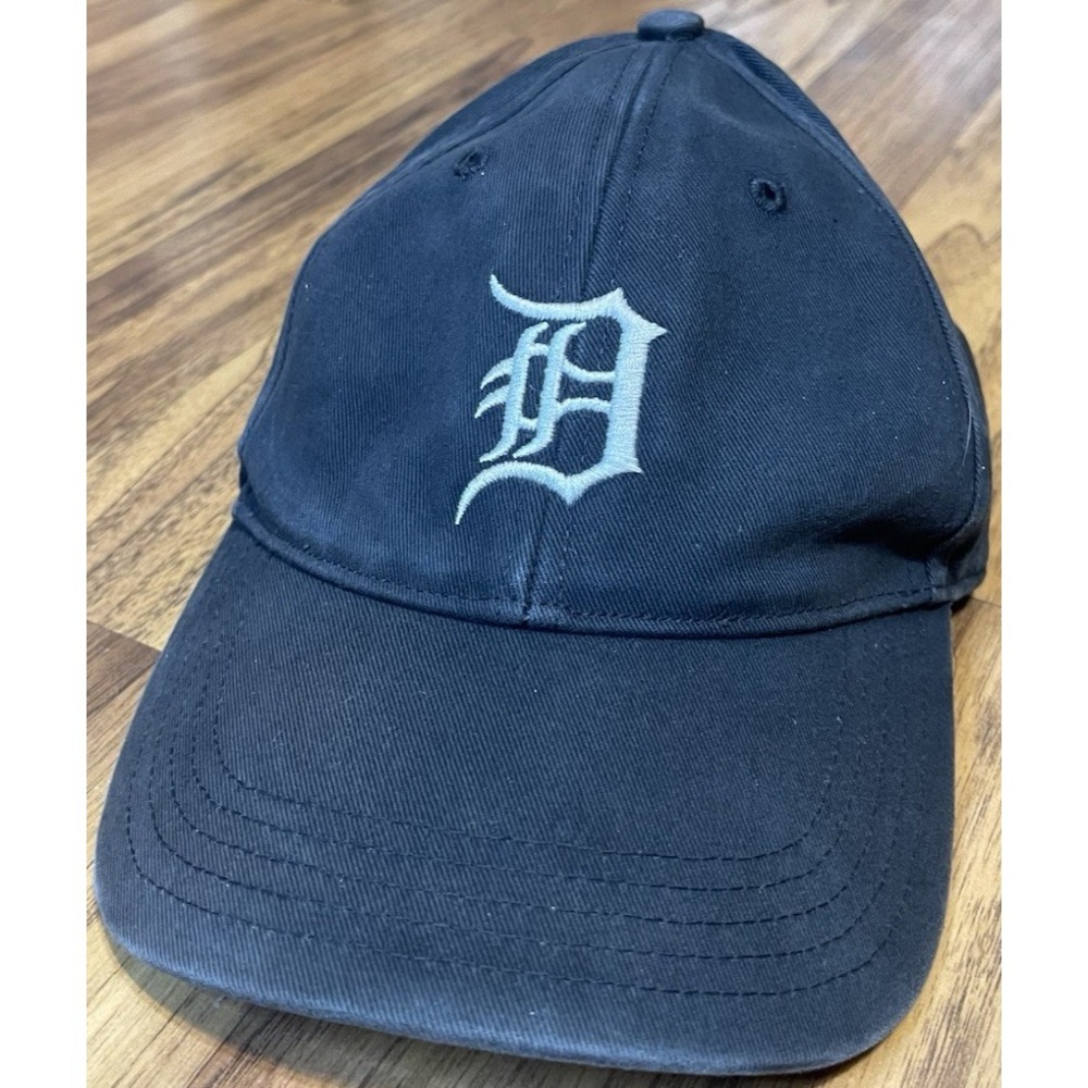 Detroit Tigers Hat Cap Strap Back Youth One Size Blue MLB Baseball Fan Favorite